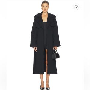 Skims Boyfriend Fleece Oversized Trench Coat